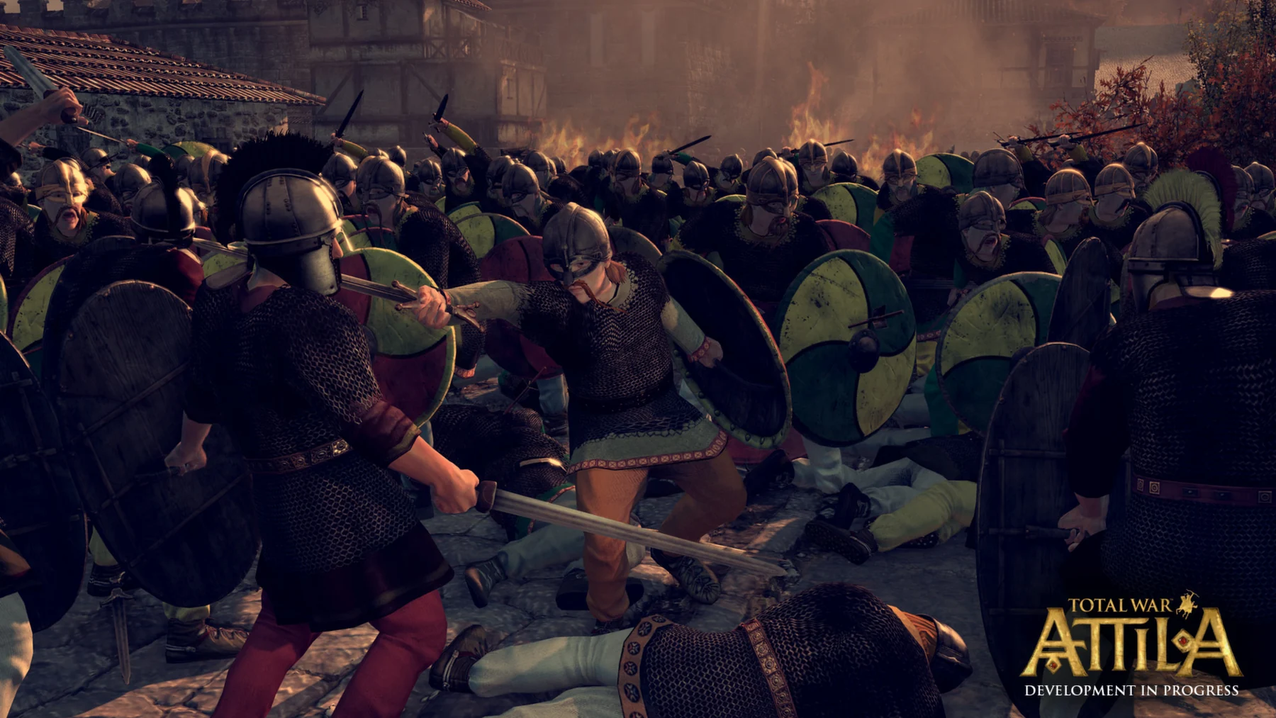 Total War: ATTILA game scene