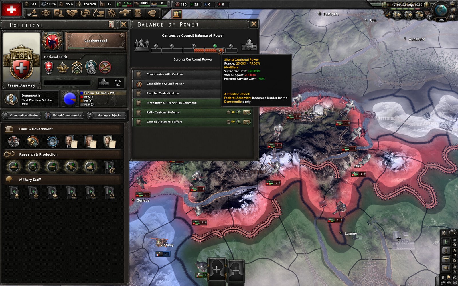 Hearts of Iron IV: By Blood Alone (PC) - Steam Key - GLOBAL - Image 7