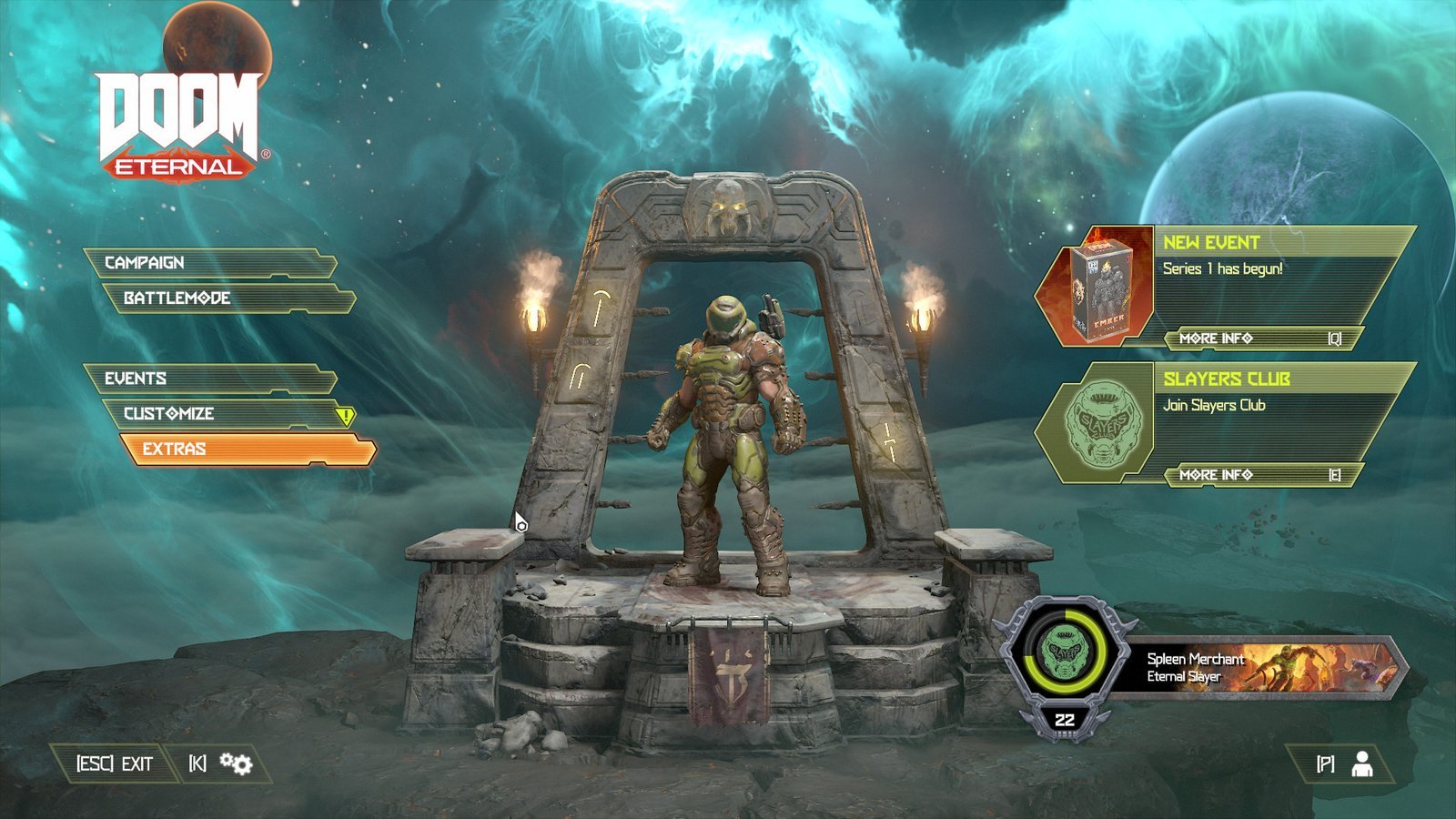 DOOM Eternal - Year One Pass (PC) - Steam Key - GLOBAL