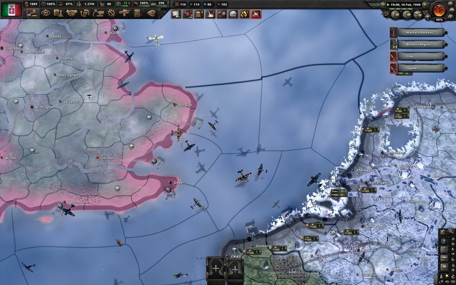 Hearts of Iron IV: By Blood Alone (PC) - Steam Key - GLOBAL